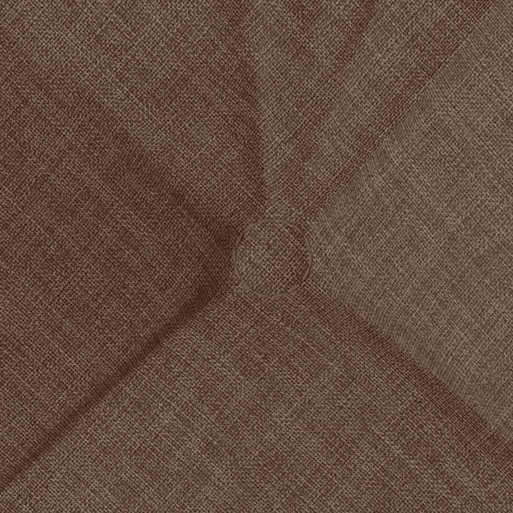 Sitzkissen 4 pcs Hellgrau 40 x 40 x 12 cm Stoff