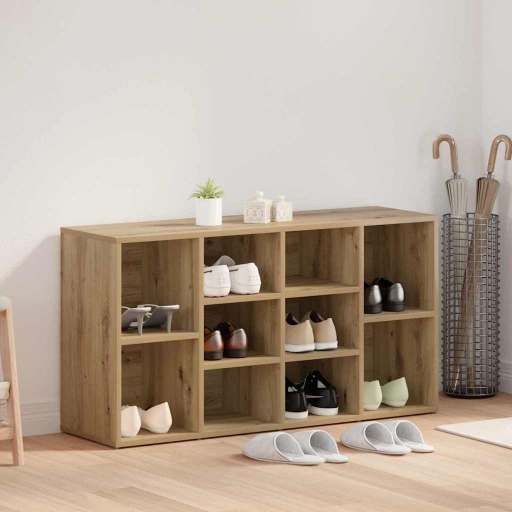 Schuhbank Weiß 103x30x55 cm Holzwerkstoff