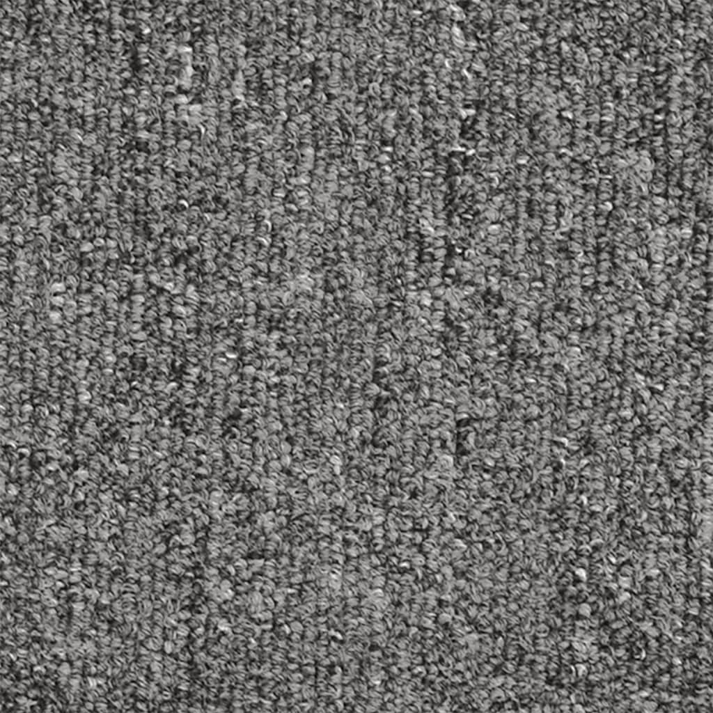Stufenmatten 15 Stk. 56x17x3 cm Anthrazit Halbrund