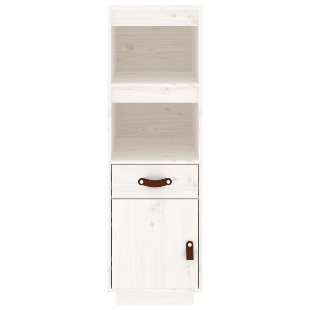 Highboard 34x40x108,5 cm Massivholz Kiefer