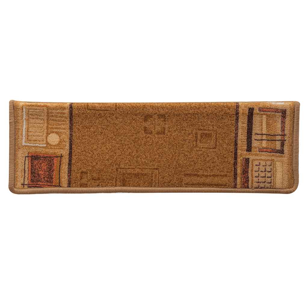 Stufenmatten Selbstklebend 5 Stk. 65x21x4 cm Rot