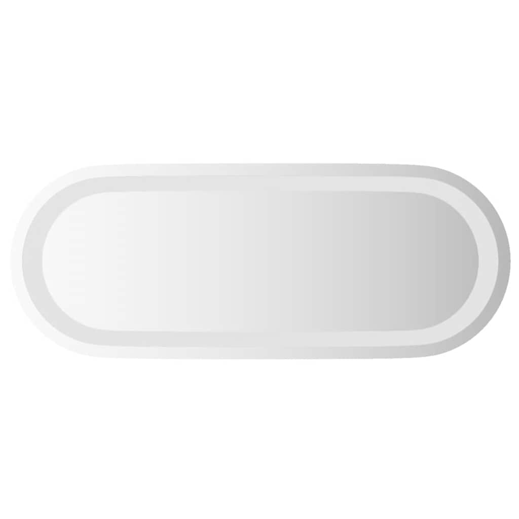 LED-Badspiegel 40x15 cm Oval