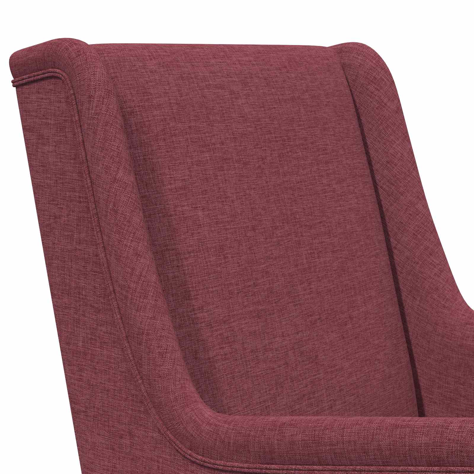 Schaukelstuhl Hellgrau 62 x 80 x 85 cm Stoff