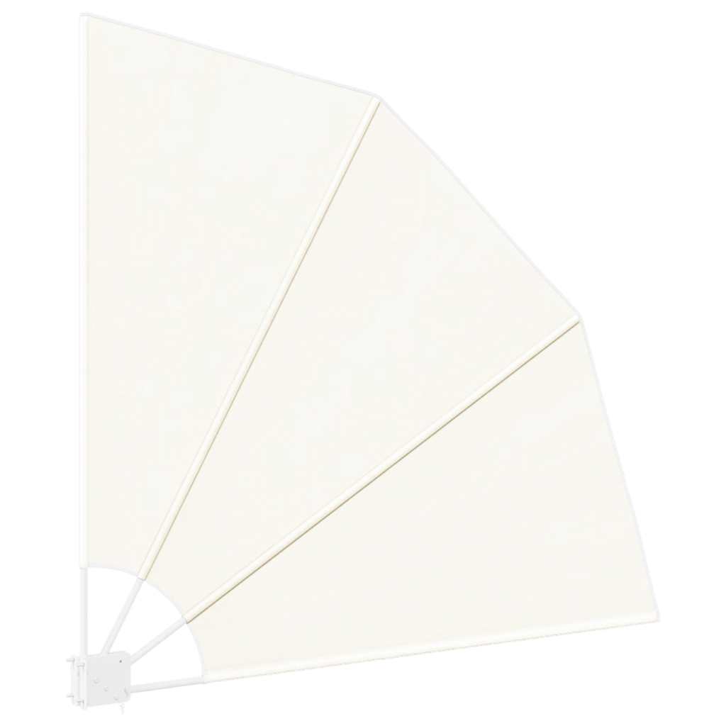 Faltbarer Balkonfächer Grau 210×210 cm
