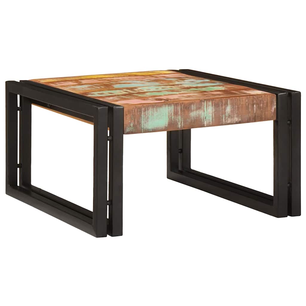 Badregal für Braun 40 x 50 x 23 cm Massives rohes Mangoholz