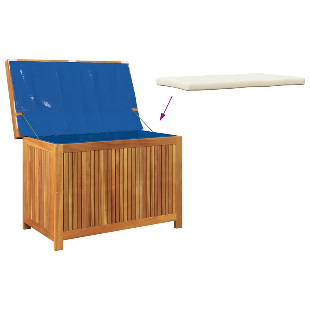 Outdoor-Kissenbox 60x50x61 cm Massivholz Akazie