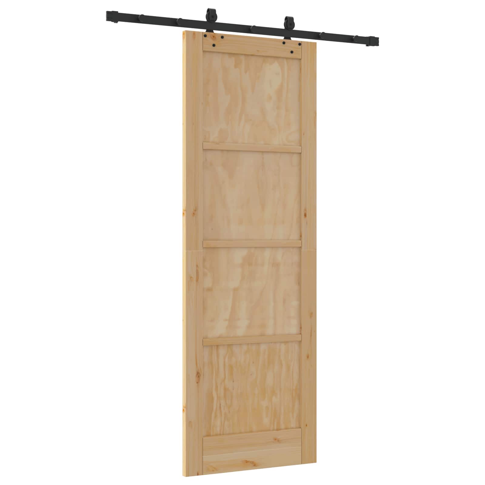 Schiebetür ORKDAL Natur 61 x 198,5 cm Massives Kiefernholz