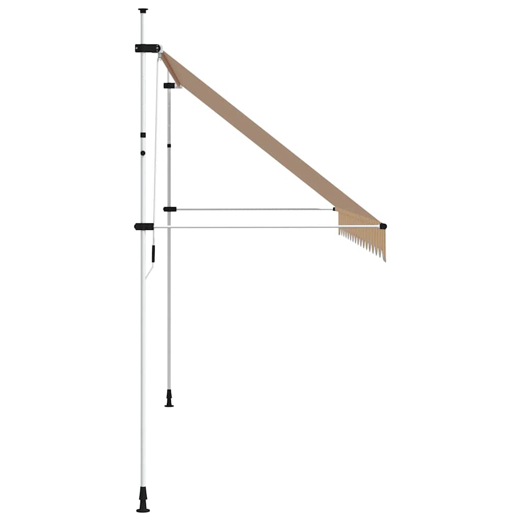 Einziehbare Markise Handbetrieben 150 cm Anthrazit