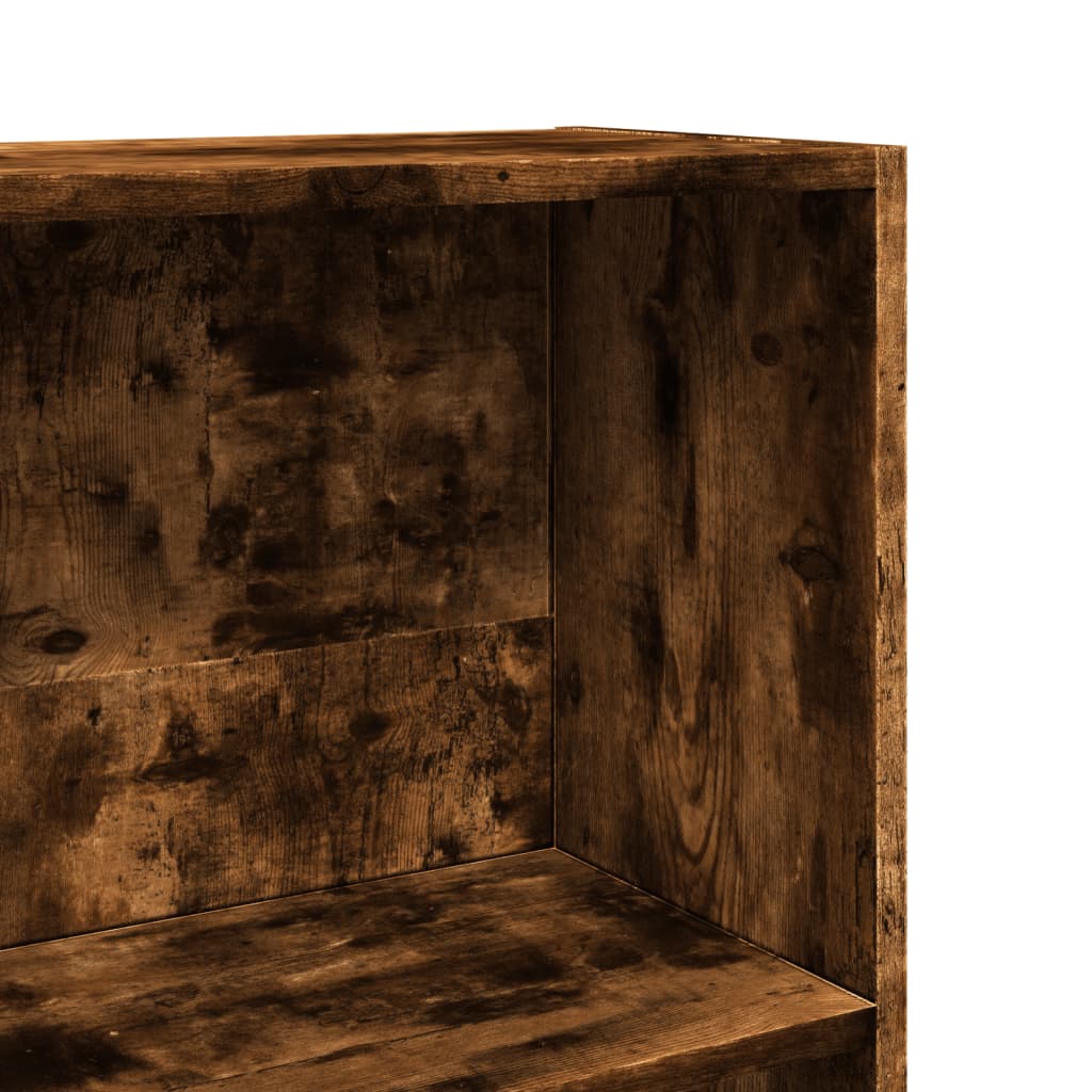 Bücherregal Weiß 40x24x75 cm Holzwerkstoff