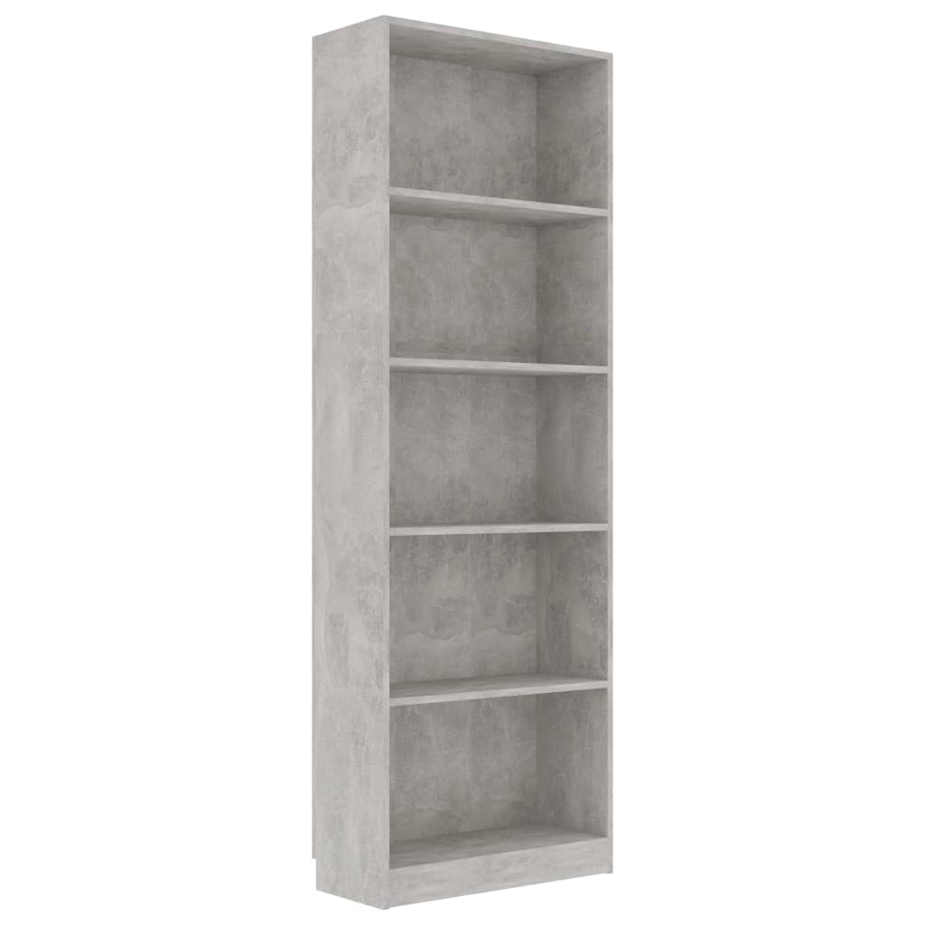 Bücherregal 3 Fächer Weiß 40x24x109 cm Holzwerkstoff