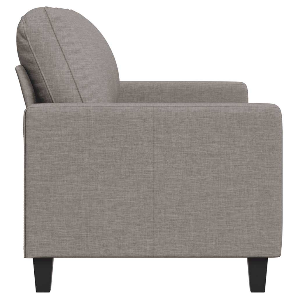 3-Sitzer-Sofa Hellgrau 180 cm Stoff