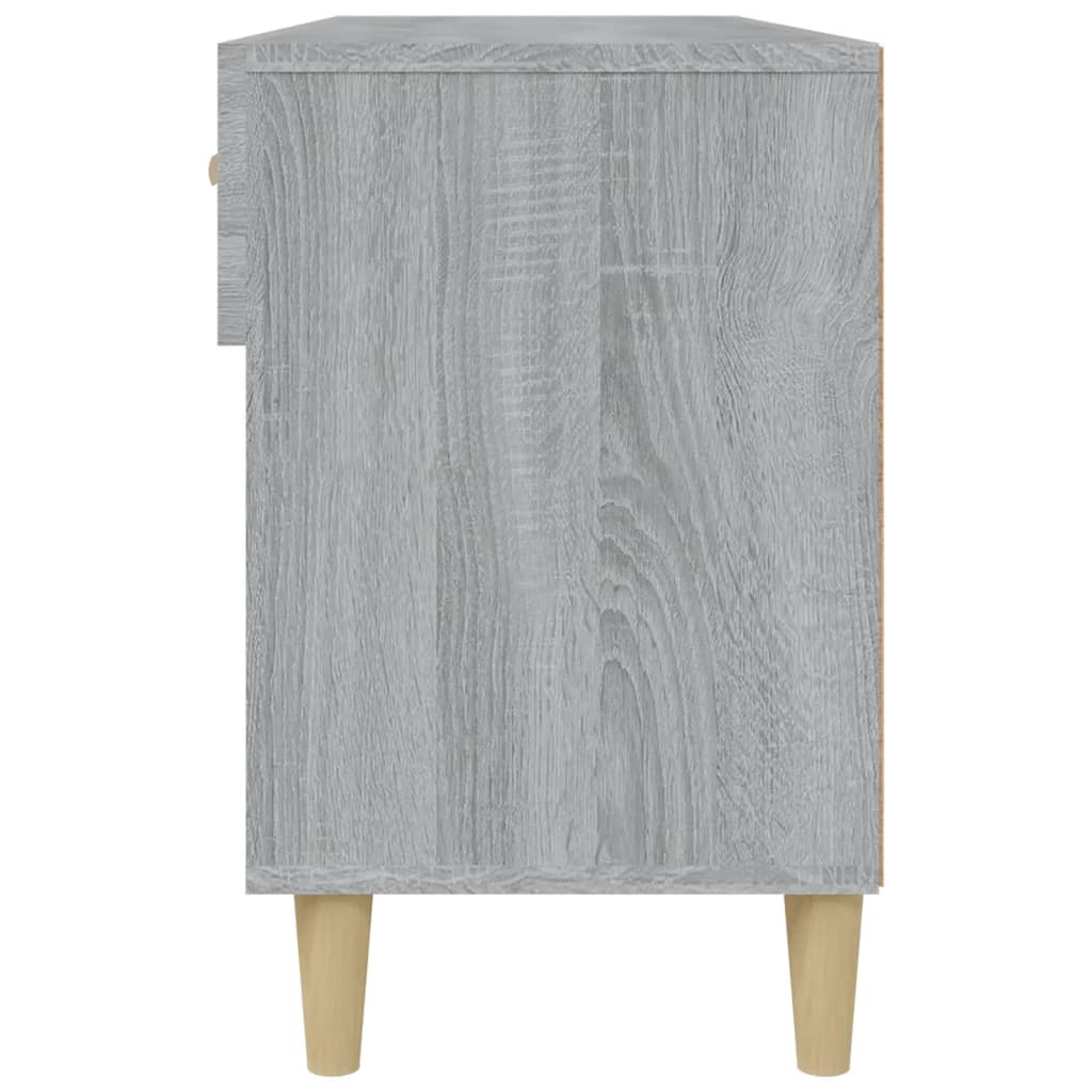 Schuhschrank Weiß 102x35x55 cm Holzwerkstoff