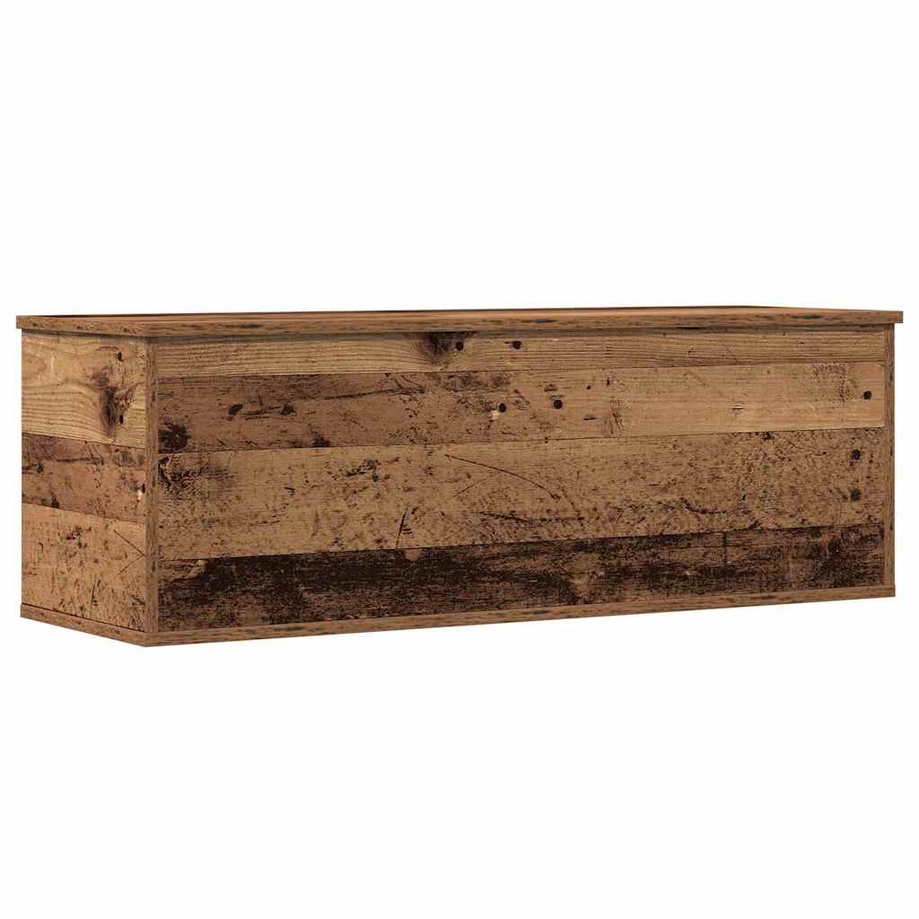 Aufbewahrungstruhe Weiß 84x42x46 cm Holzwerkstoff