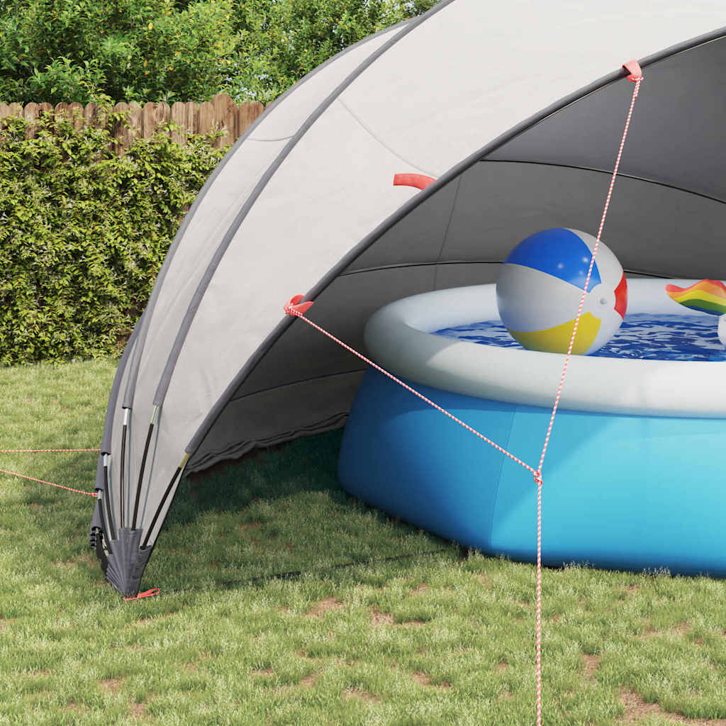 Pool-Dome 336 x 322 x 160 cm 185T Polyester mit PU-Beschichtung