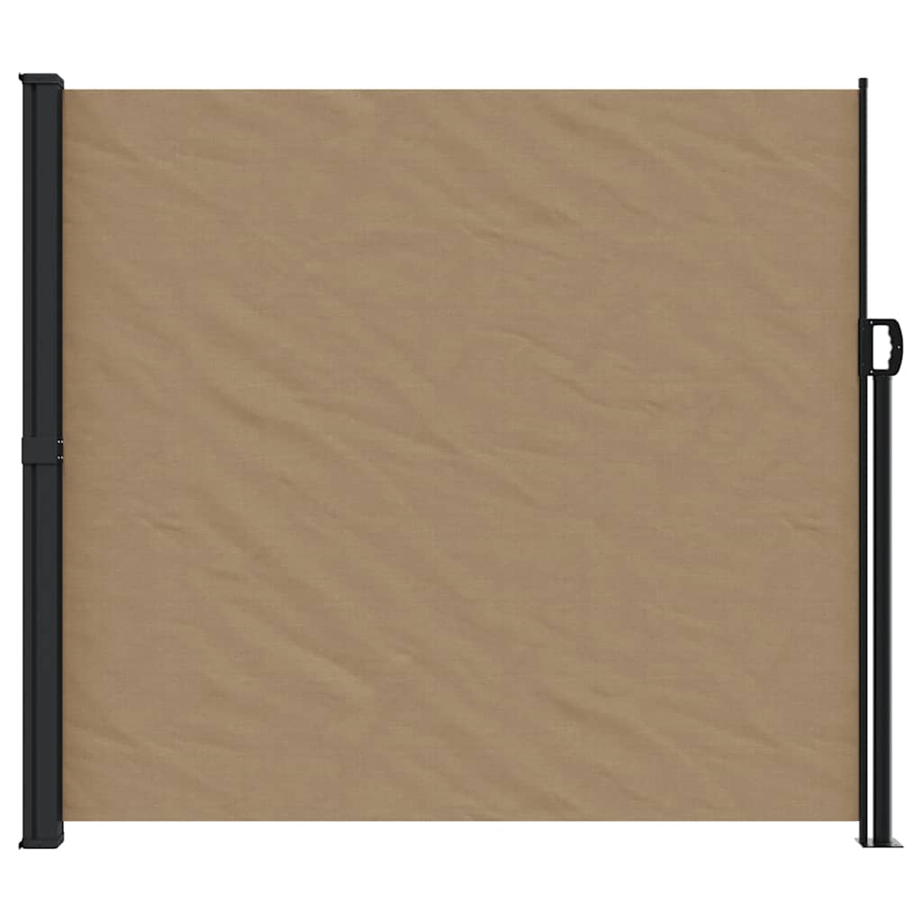 Seitenmarkise Ausziehbar Schwarz 100x300 cm