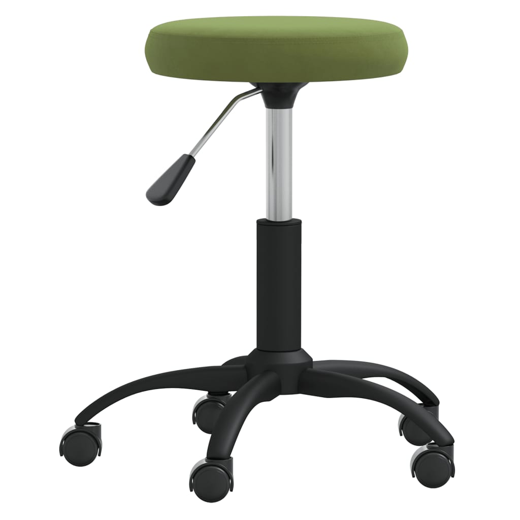 Massagehocker Samt Senfgelb