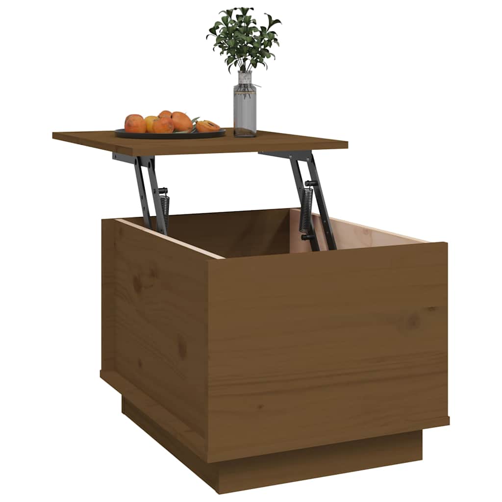 Couchtisch 40x50x35 cm Massivholz Kiefer