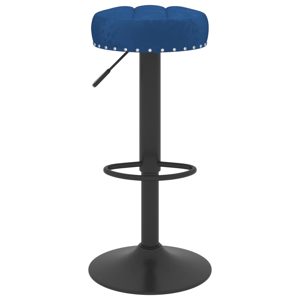 Barhocker 2 Stk. Creme Samt