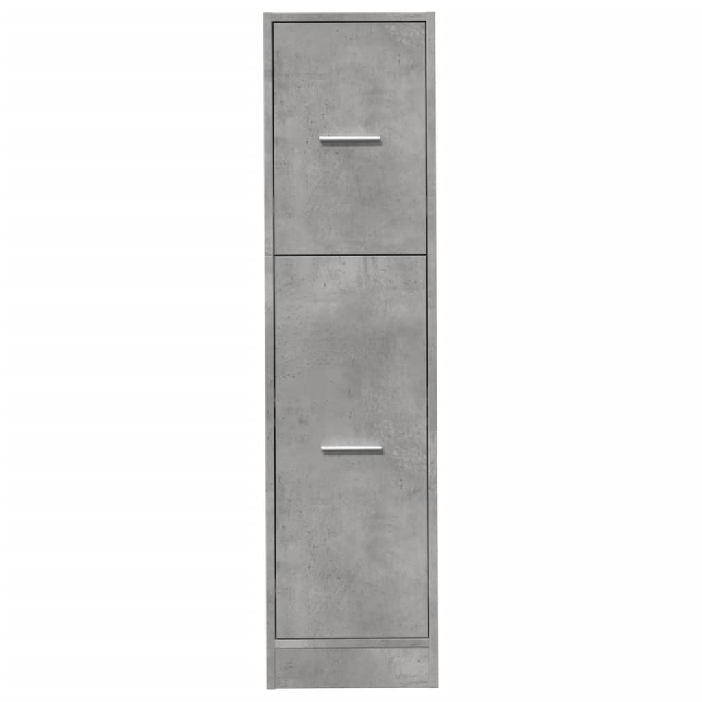 Apothekerschrank Weiß 30 x 41 x 174,5 cm Holzwerkstoff