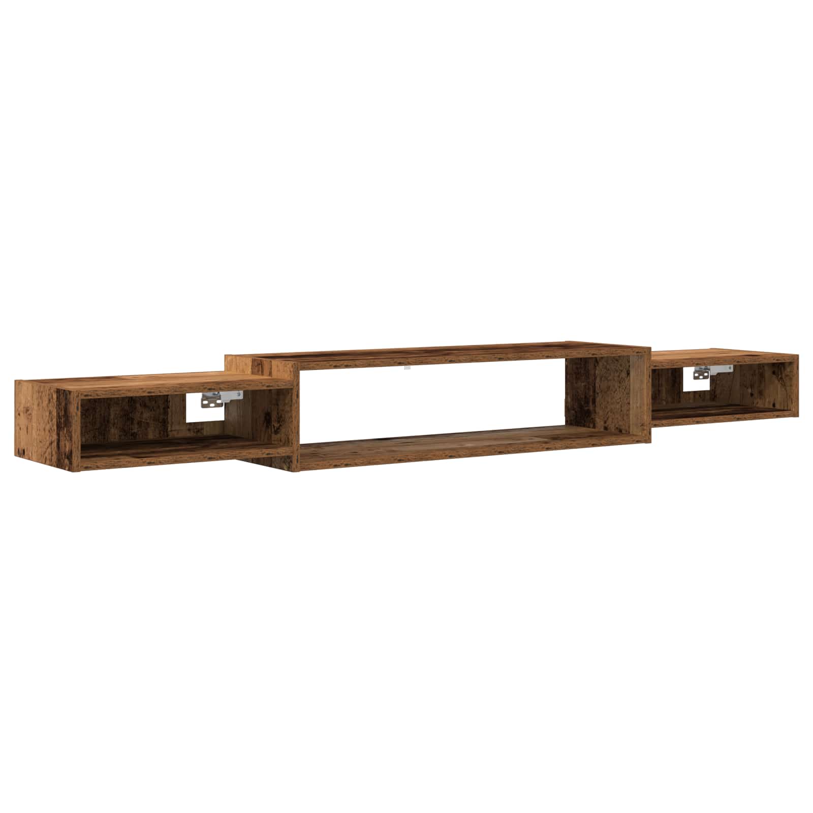 Wandmontierter TV-Schrank Wandhalterung Weiß 140 x 28 x 21 cm