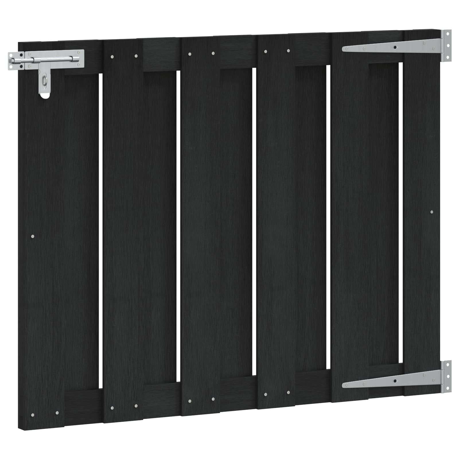Gartentor WPC 100x112 cm Grau