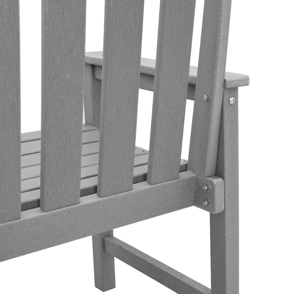 Gartenstuhl 4 pcs Weiß 65,5 x 59 x 88 cm Polyethylen