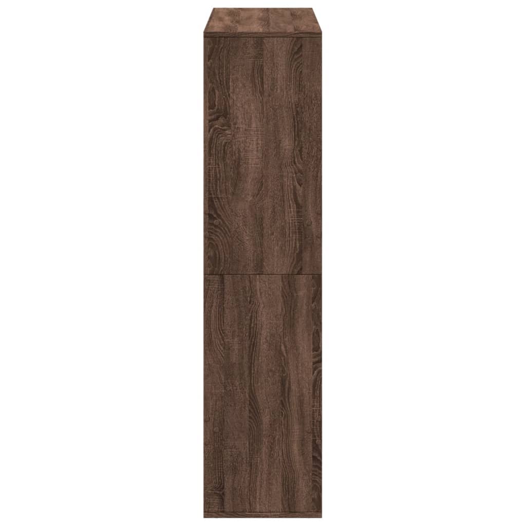 Bücherregal Weiß 100x33x135 cm Holzwerkstoff