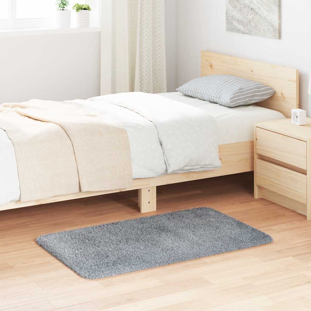 Teppich Shaggy Hochflor NAVARRA Beige 60x100 cm Polyester