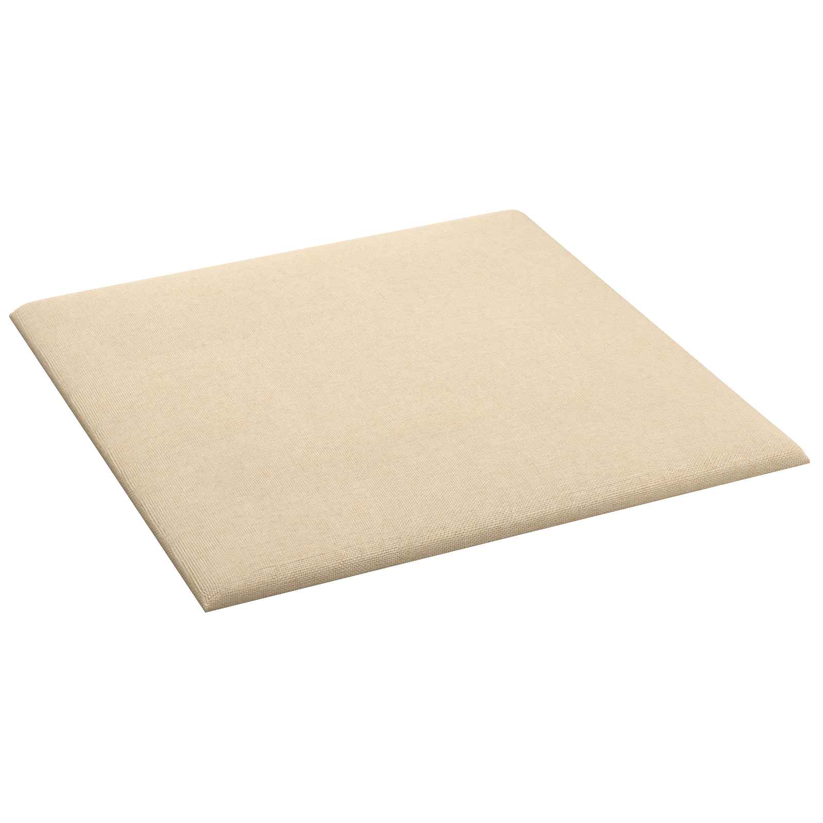 Wandkopfteilen 12 pcs 30 x 15 cm Creme Stoff