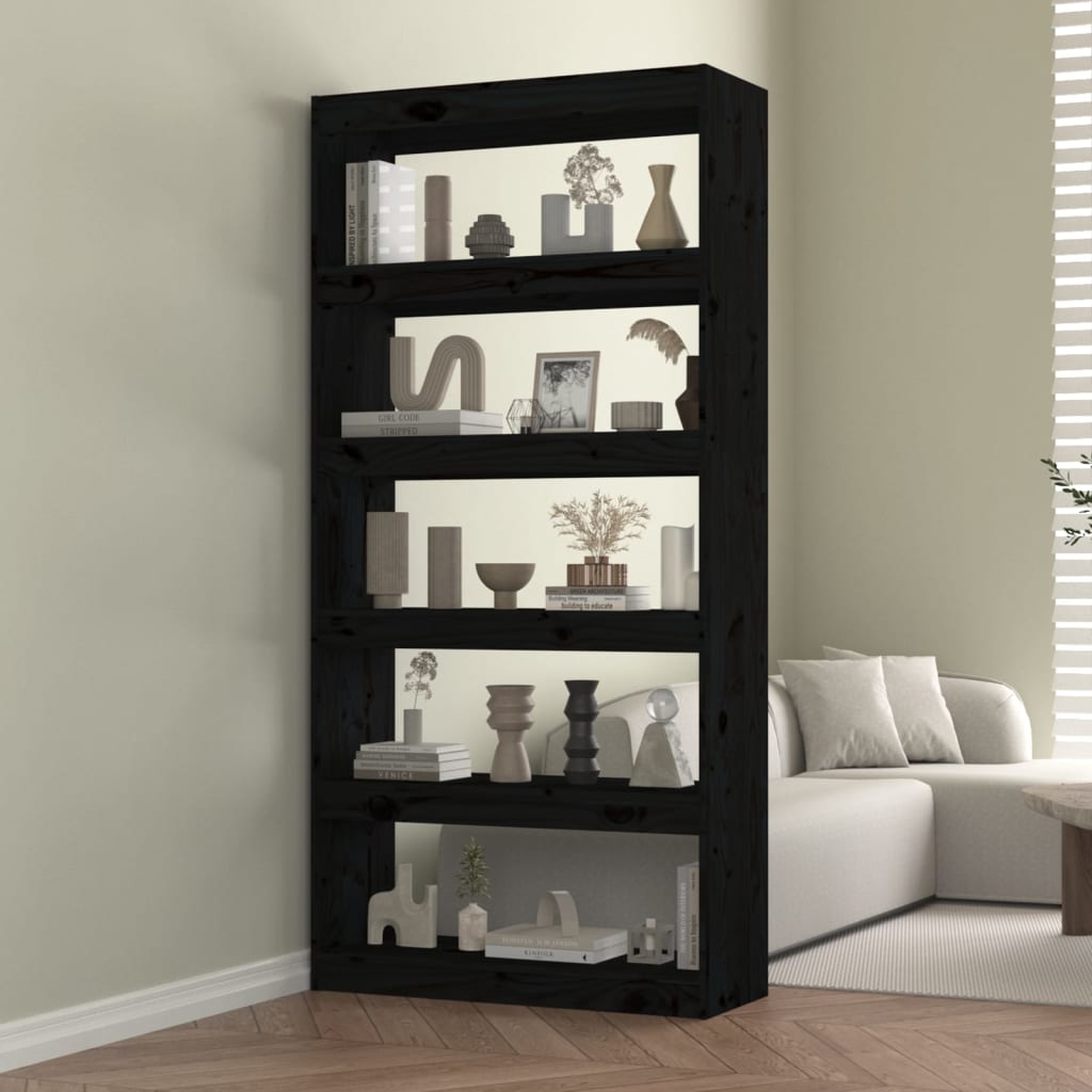 Bücherregal/Raumteiler 80x30x71,5 cm Massivholz Kiefer