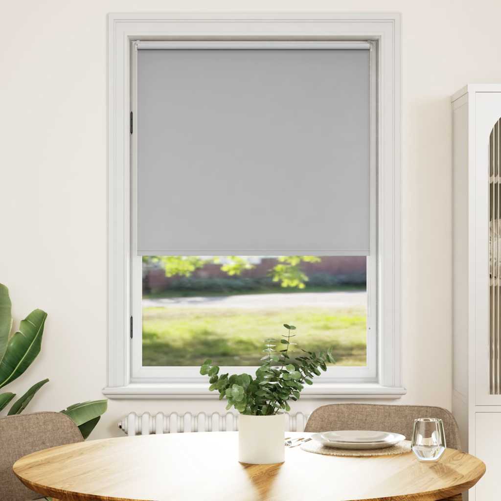 Verdunkelungsrollo 84,4 x 175 cm, Stoffbreite 80 cm, Weiß