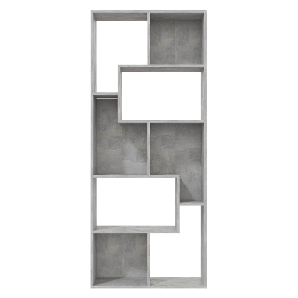 Bücherregal Weiß 67x24x161 cm Holzwerkstoff