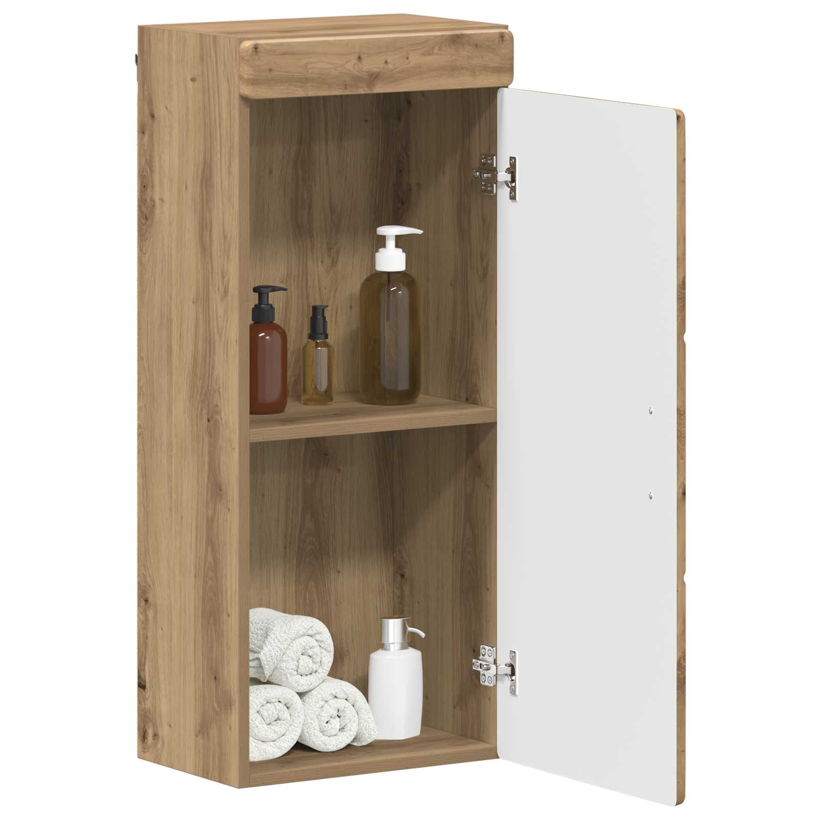 Badezimmermöbel-Set TULUM 2 pcs Weiß 60 x 34 x 63 cm
