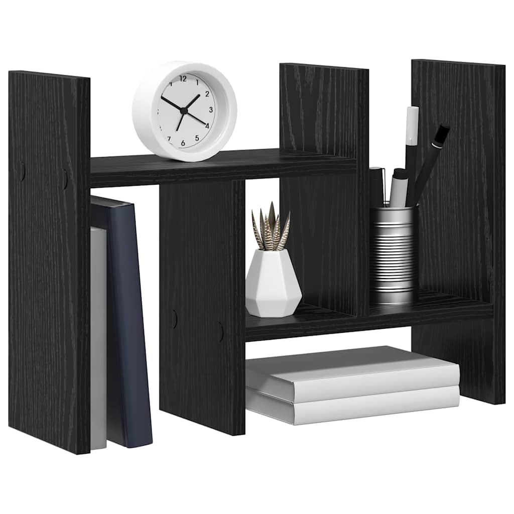 Schreibtisch-Organizer Weiß 34,5x15,5x35,5 cm Holzwerkstoff