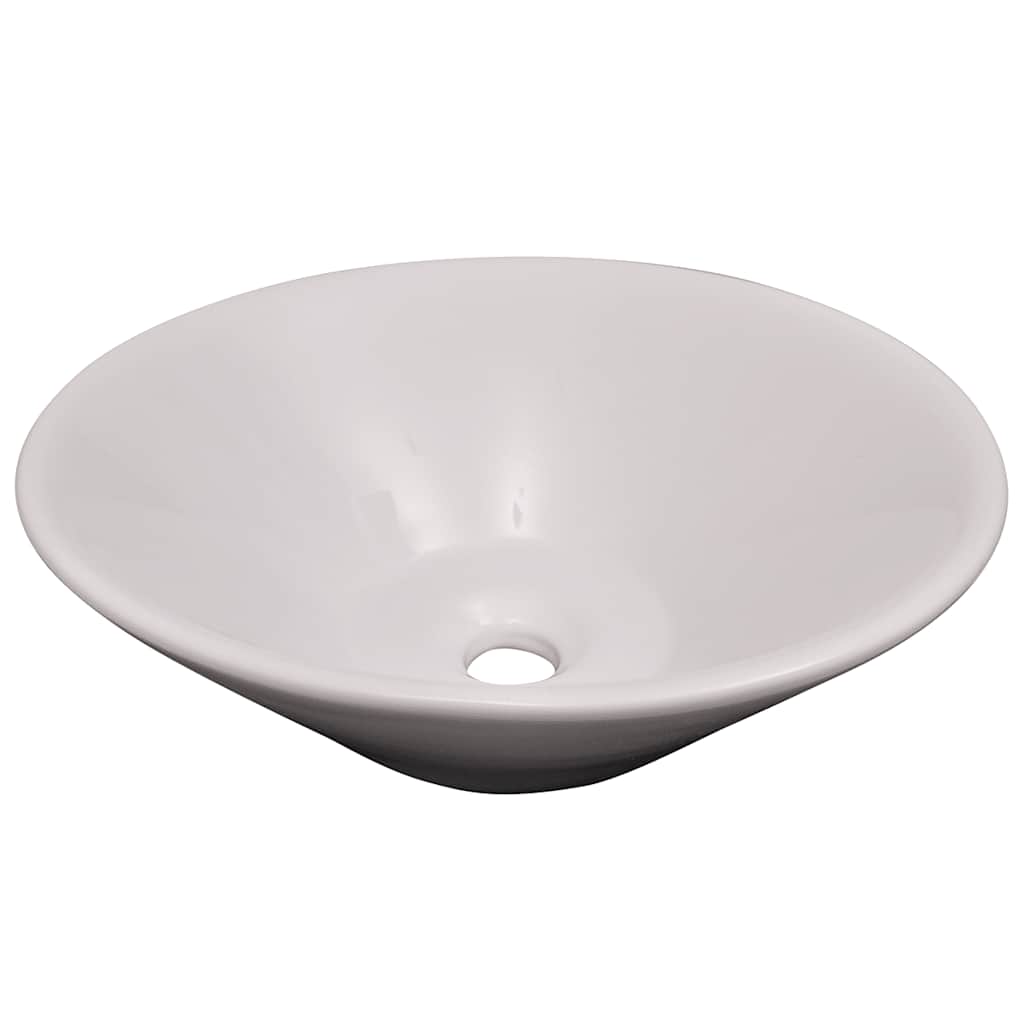 3-tlg. Badmöbel-Set mit Waschbecken Schwarz