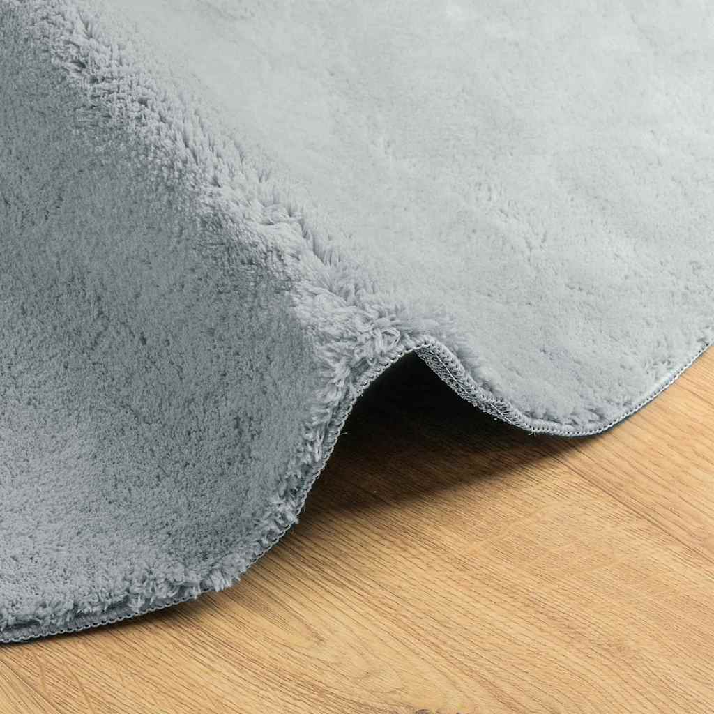 Bereichsteppiche HUARTE Anthrazit 100 x 200 cm Polyester