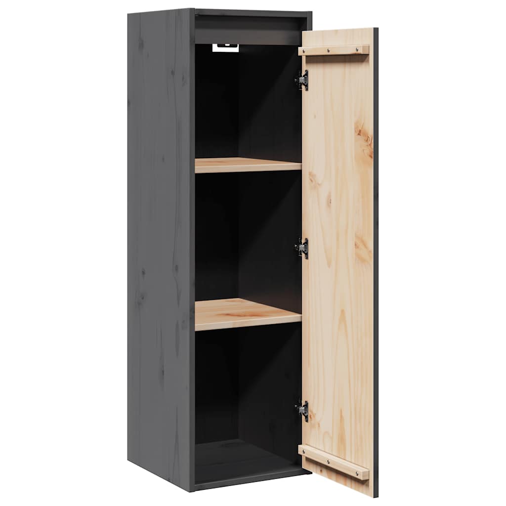 Wandschrank 30x30x100 cm Massivholz Kiefer