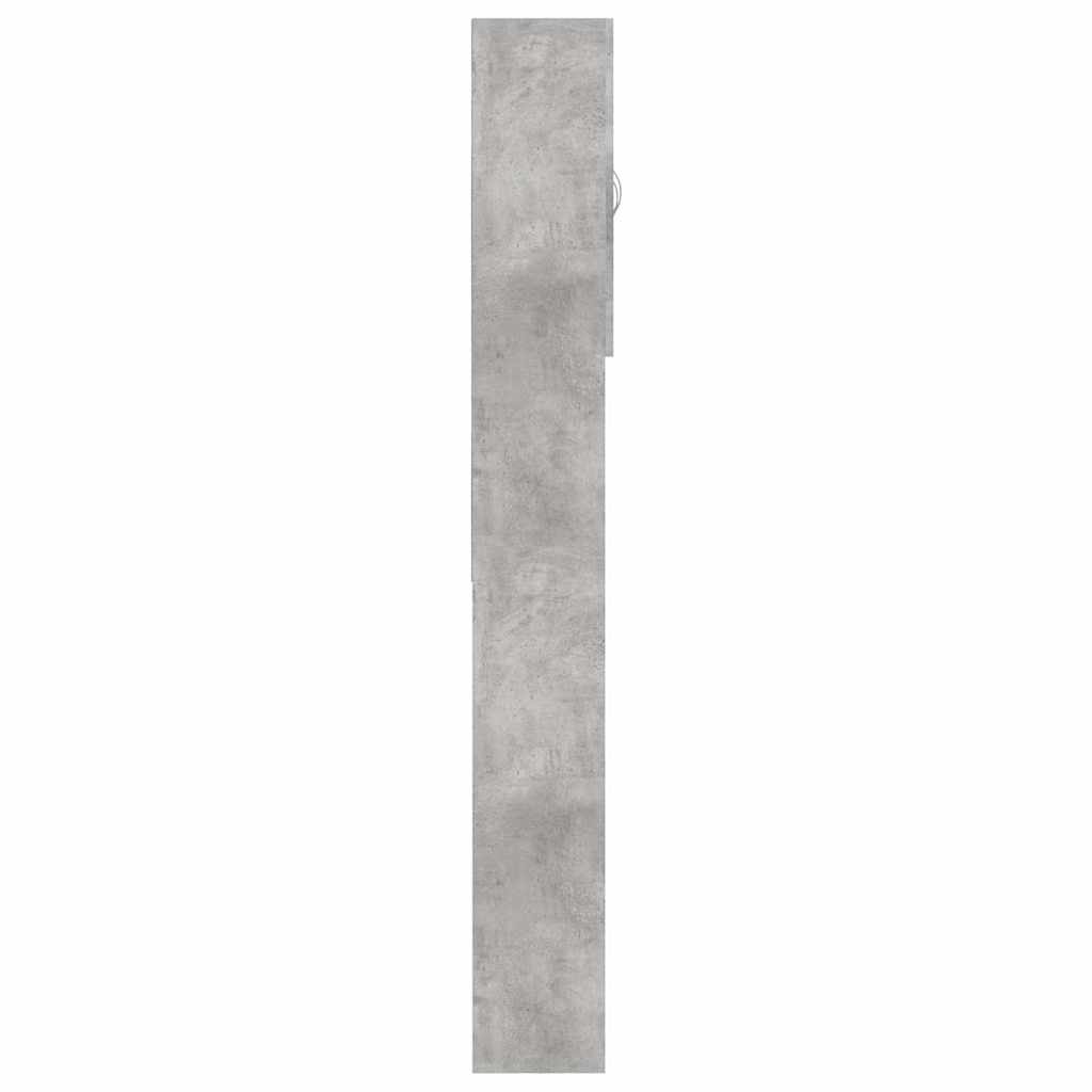 Waschmaschinenschrank Weiß 64x25,5x190 cm
