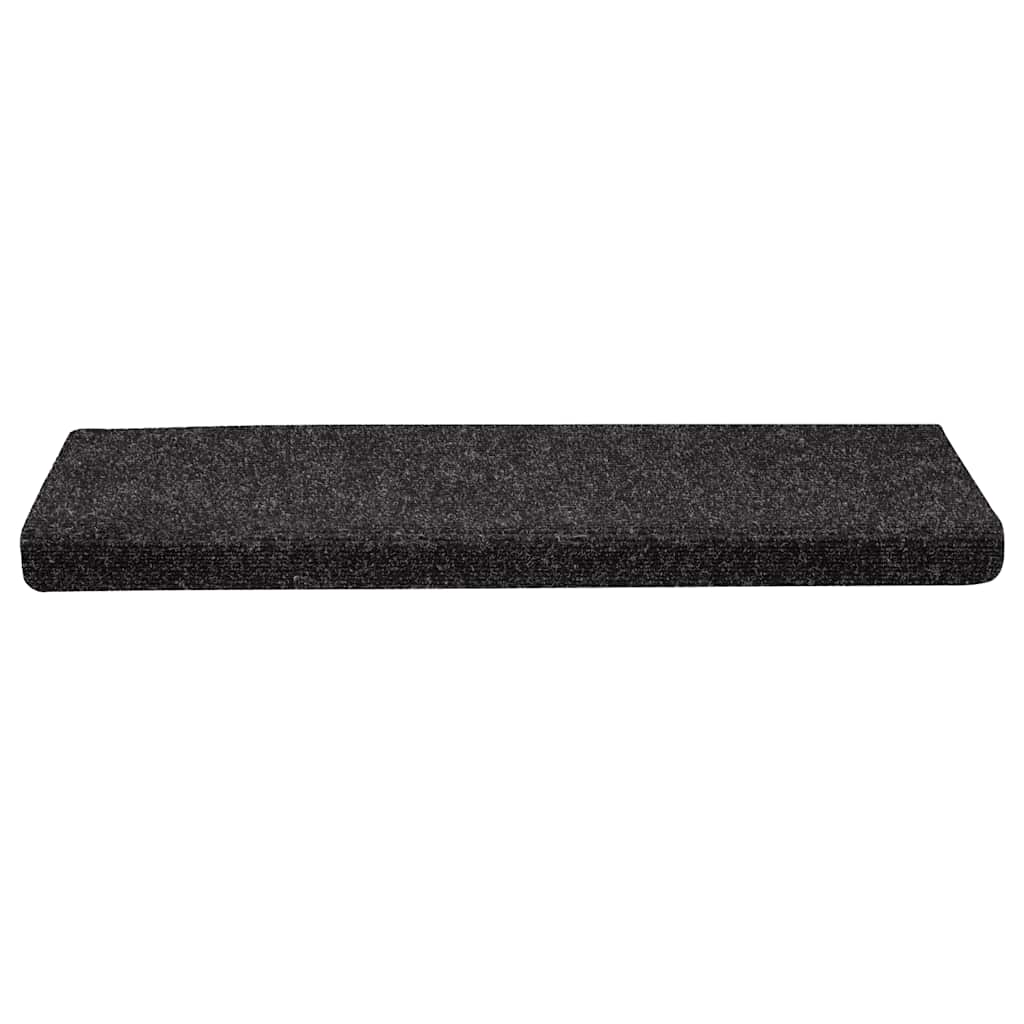 Stufenmatten Selbstklebend 15 Stk. 65x21x4 cm Hellbraun Rechteckiger Rand