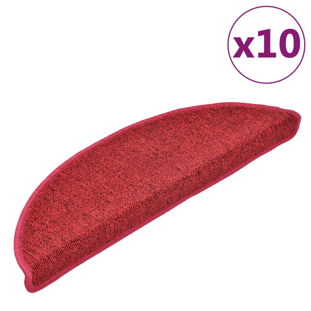 Stufenmatten 15 Stk. 56x17x3 cm Anthrazit Halbrund