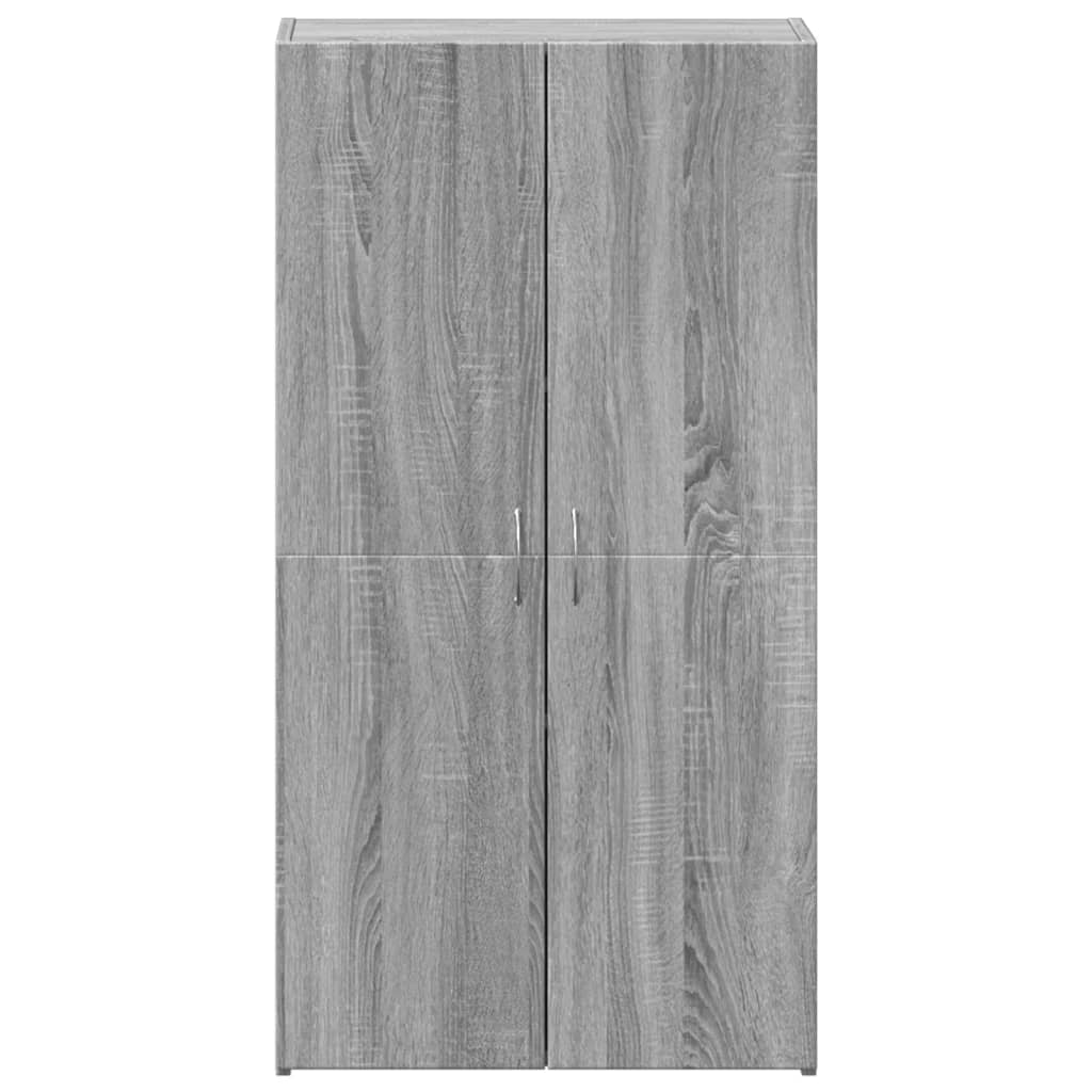 Aktenschrank Weiß 60x32x153 cm Holzwerkstoff