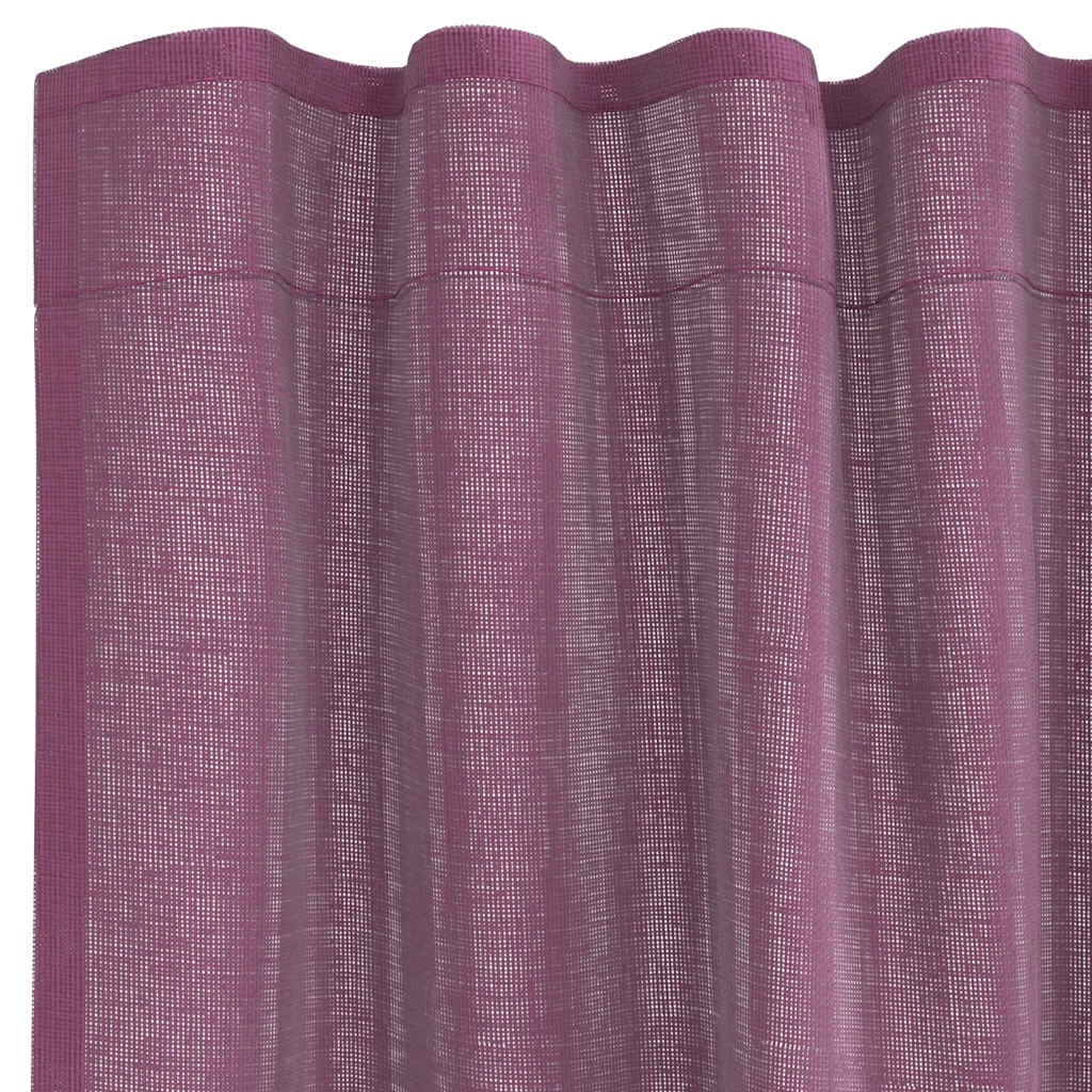 Voile Vorhänge mit Ösen 2 Stk. Apfelgrün 140x140 cm