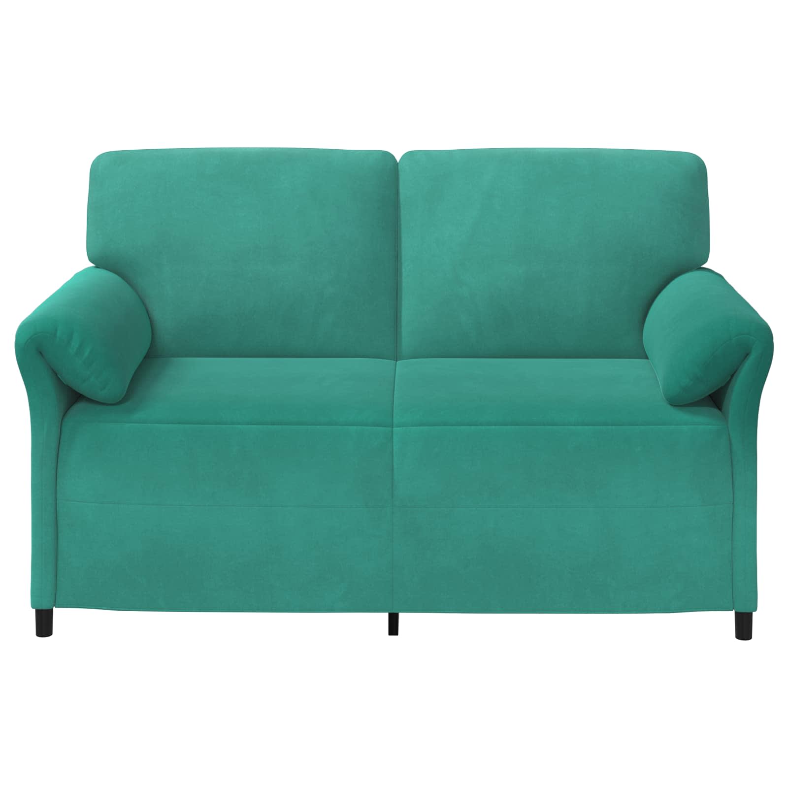 1-Sitzer Sofa Hellgrau 88 x 83 x 95 cm Samt