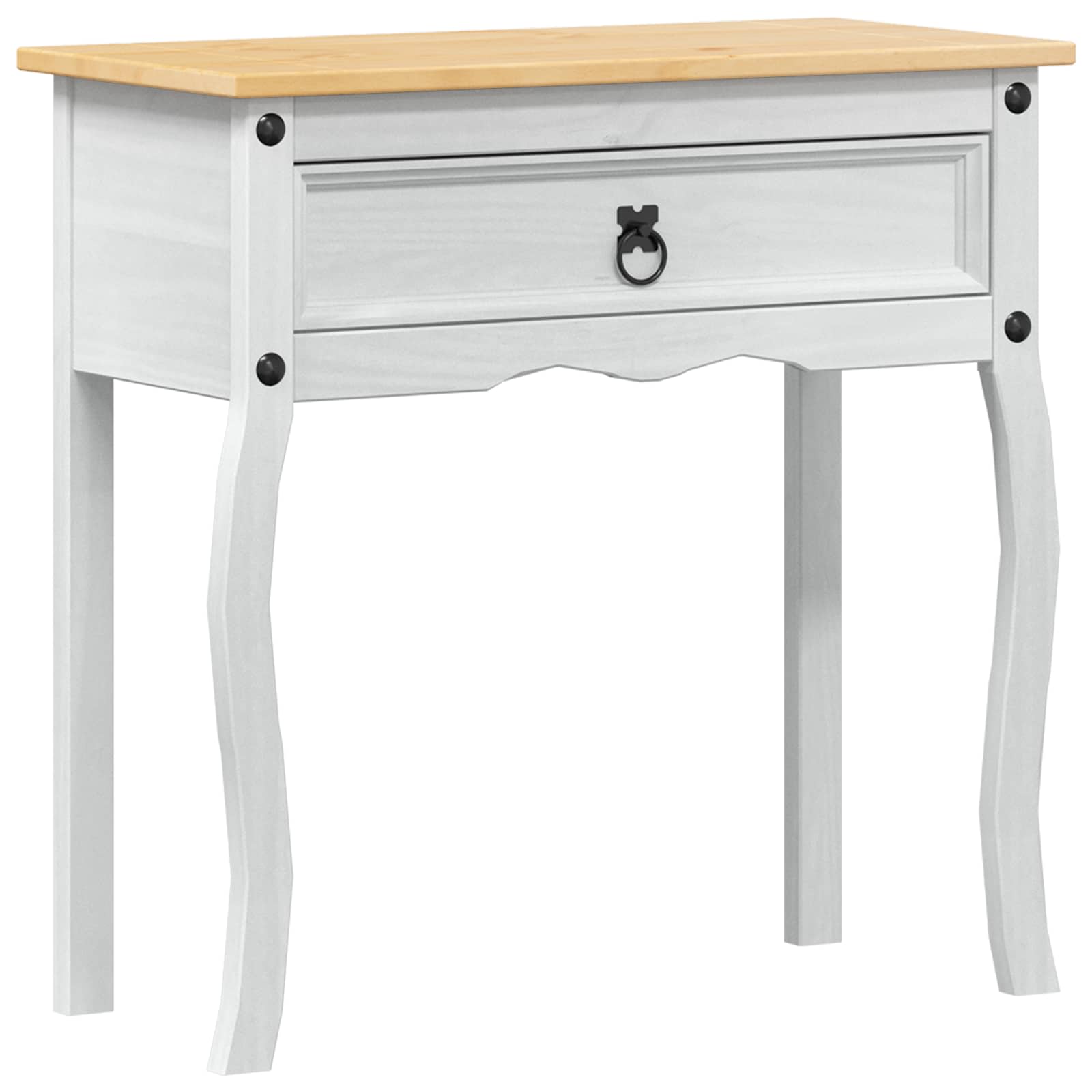 Konsolentisch Corona 73x35x73 cm Massivholz Kiefer