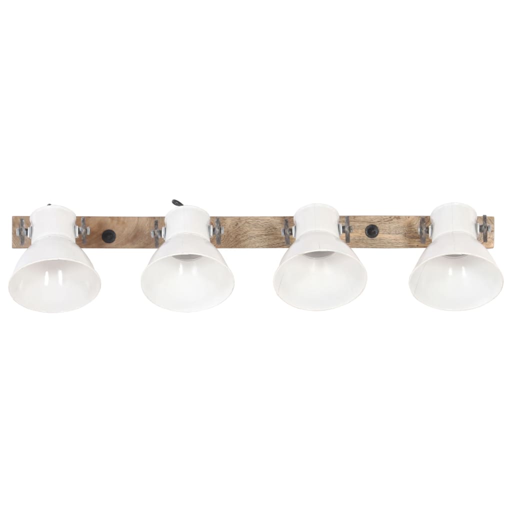 Wandlampe Industriestil Silbern 45x25 cm E27