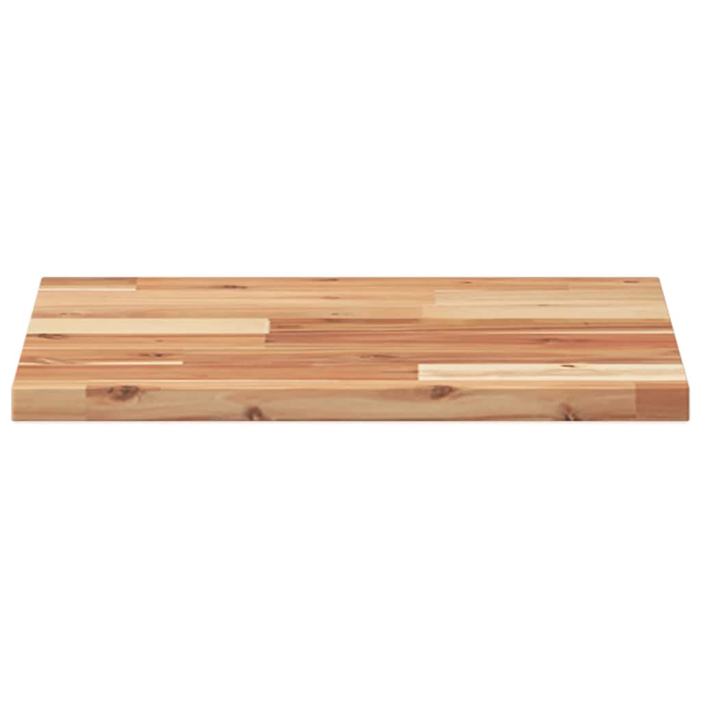 Tischplatte Rund Ø40x2 cm Massivholz Akazie