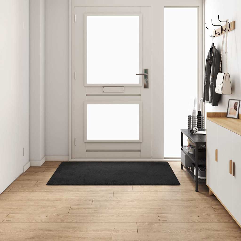 Teppichläufer Grau 50 x 100 cm 100% Polypropylen Tuft