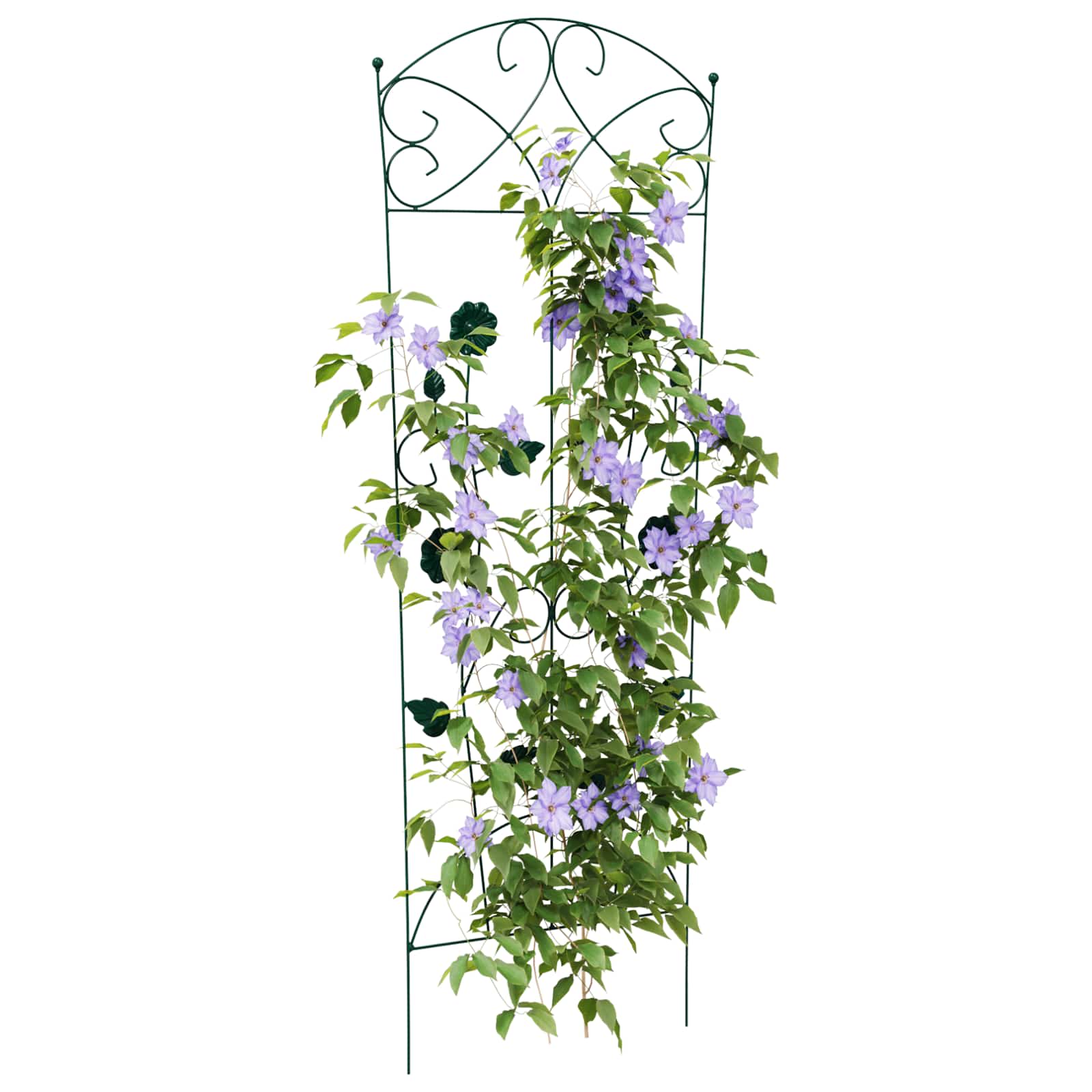 Gartenzaun mit Schloss 3 pcs Schwarz 112 x 39,5 cm Stahl