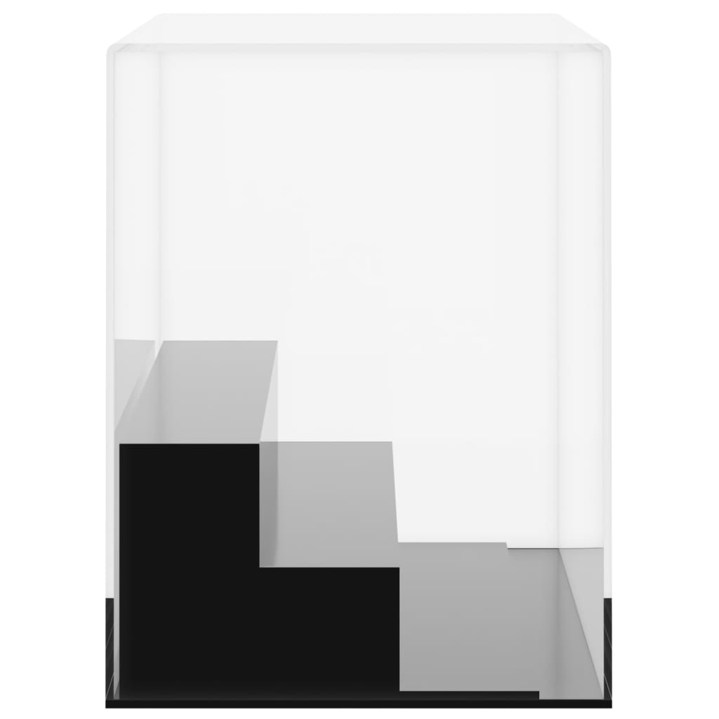 Vitrine Transparent 19,5x8,5x8,5 cm Acryl