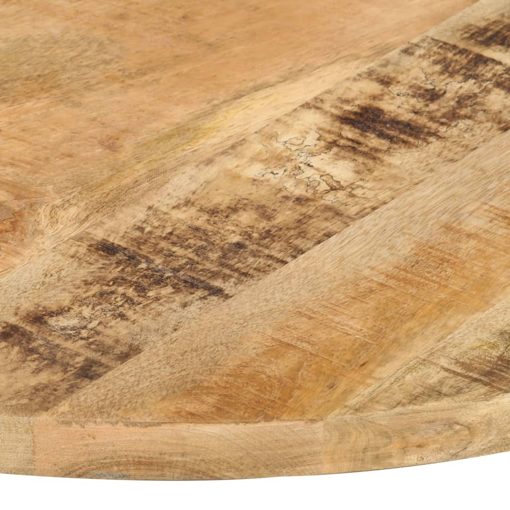 Tischplatte Massivholz Akazie Rund 15-16 mm 40 cm